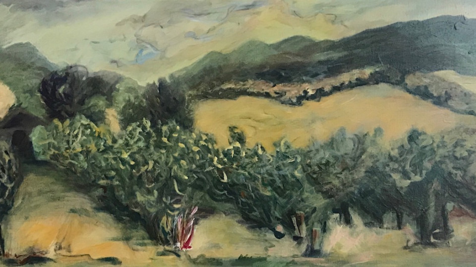 531- Late Summer Orchard- Carpenter Hill Rd.  Art About Agriculture Opens May 2022 