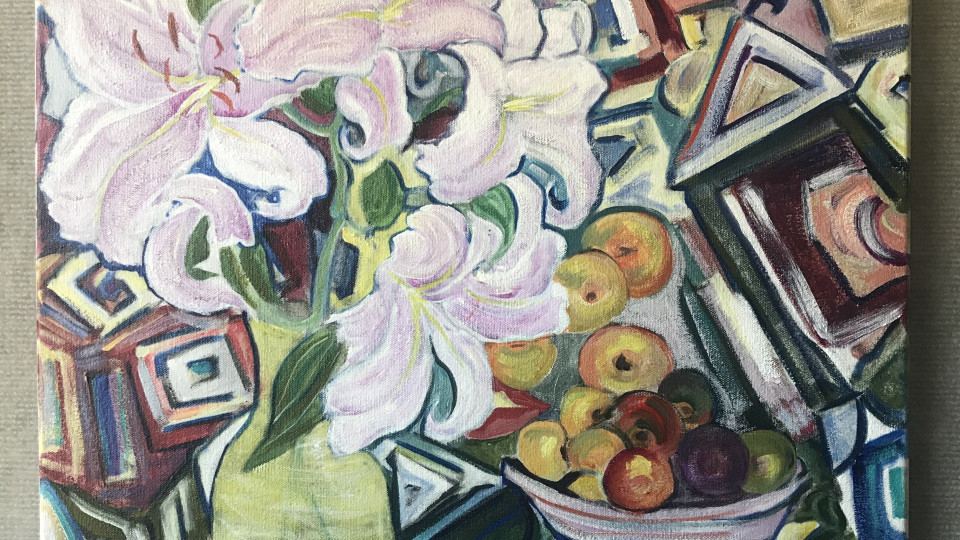 “Modern Lily” currently at Art Presence Jacksonville 