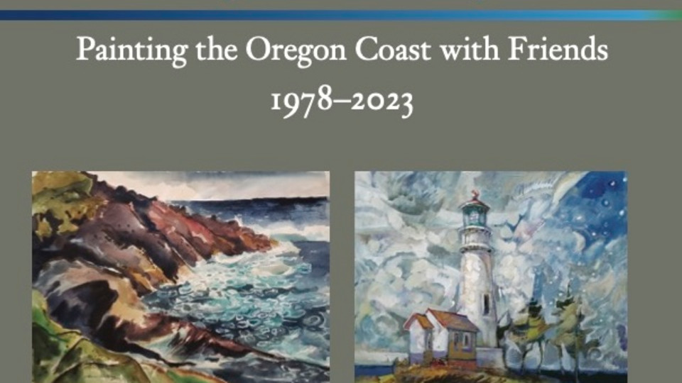 Pacific Threshold: Sandgren and Sandgren and Friends : 100 Paintings 53 Artists Exploring the Oregon Coast: A pictorial history of the Sandgren Paint Out for the last 45 years.  Book available $35