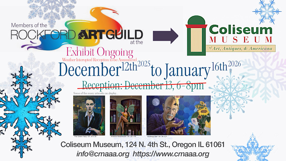 Rockford Art Guild @ the Coliseum Museum