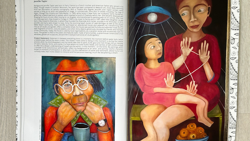 Visual art journal inclusion