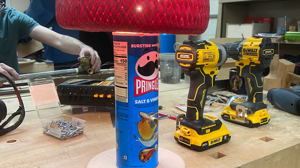 Found Object Lamp