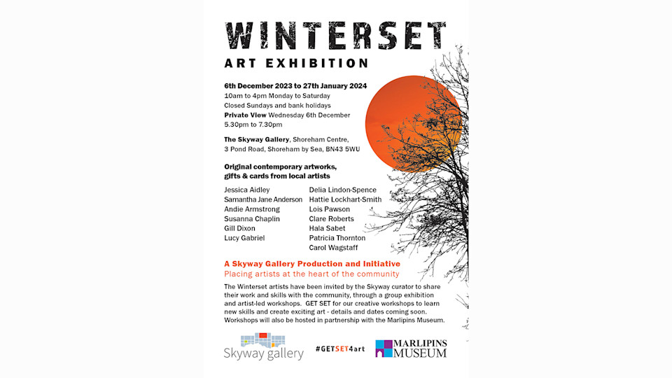 Winterset Exhibition - Skyway Gallery - 6 Dec 2023 – 17 Feb 2024