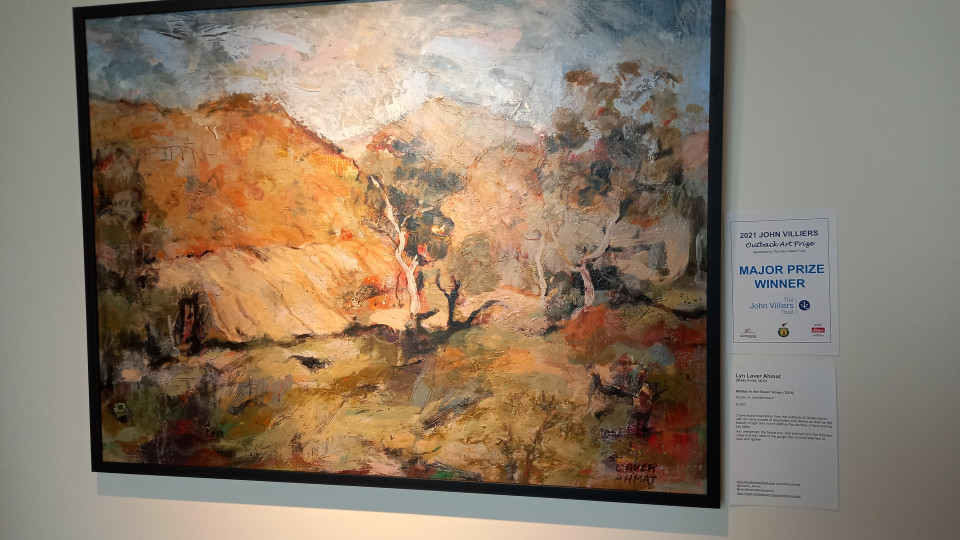 John Villiers Outback Art Prize, Winton, Qld.