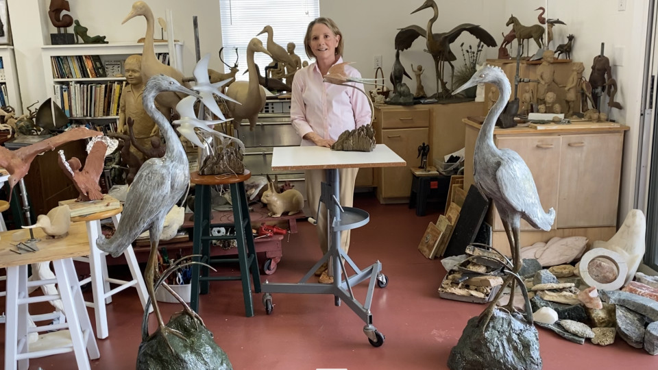 A studio visit for Lily Pad Gallery West.