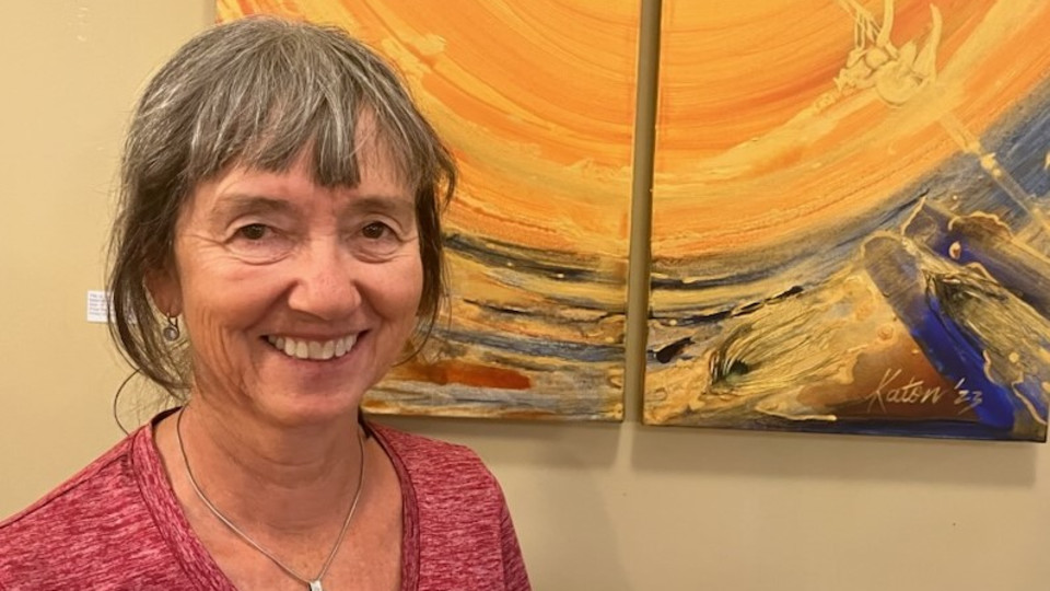 Canadian World Class Cyclist and Olympic Coach, Denise Kelly, Seen at