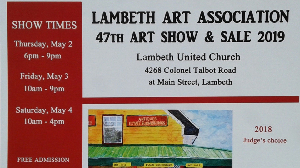 Lambeth Art Association 47th Art Show & Sale 