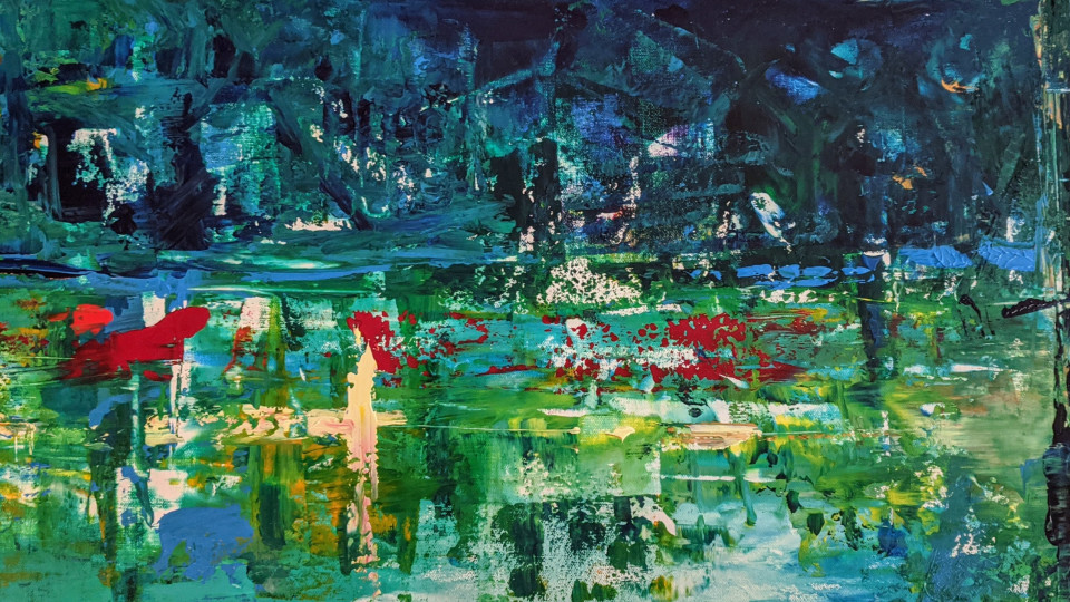 Reflections, Lily Pond