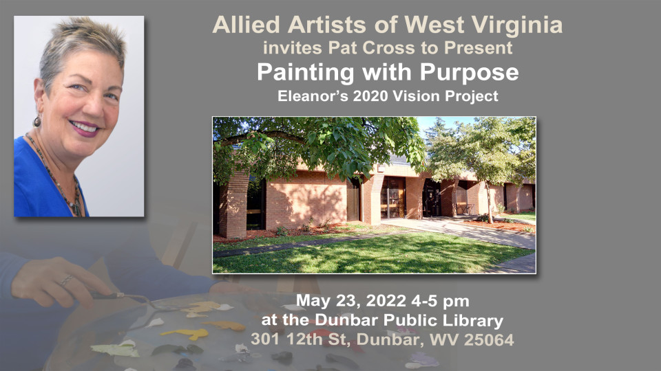 AAWV Invites Pat Cross to Present on Painting with Purpose