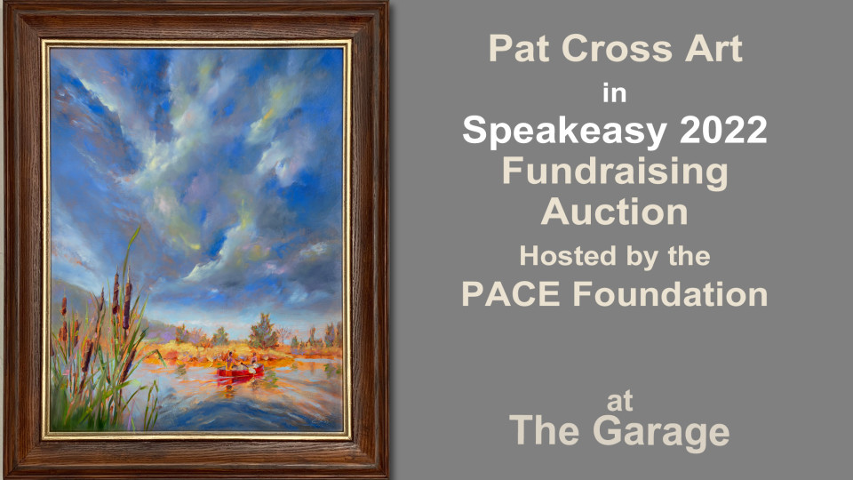 Pat Cross Art at 2022 PACE Foundation Speakeasy Auction