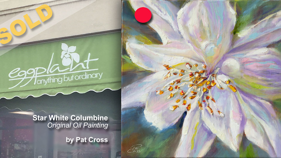 New Original Oil Painting by Pat Cross SOLD