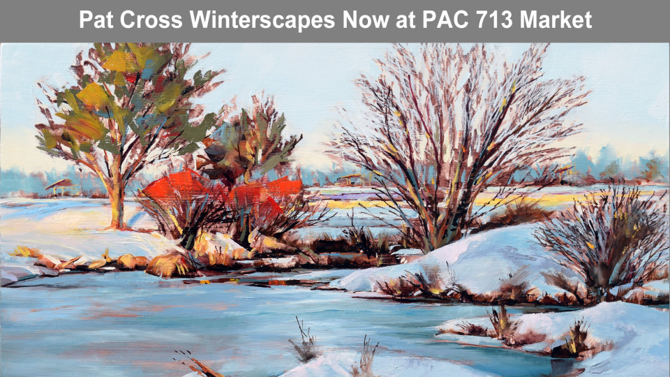 Pat Cross Winterscapes Now at PAC 713