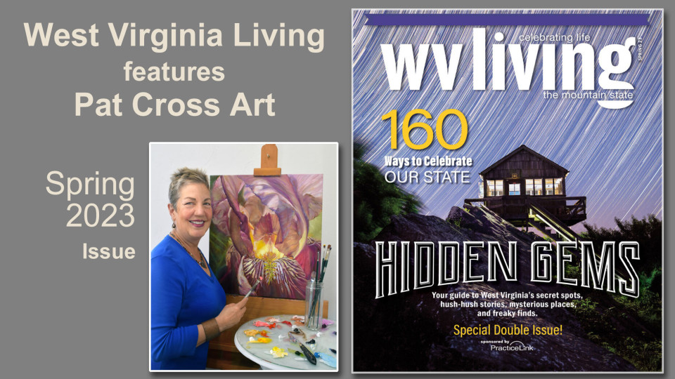 West Virginia Living Magazine features Pat Cross Art
