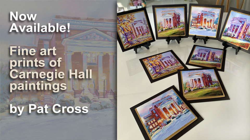 Fine Art Prints of Carnegie Hall Paintings Now Available