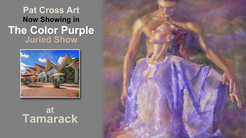 Pat Cross Art Now Showing in The Color Purple Juried Show