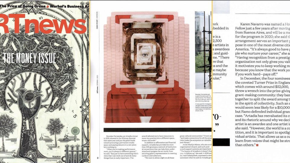 ARTnews Spring issue 