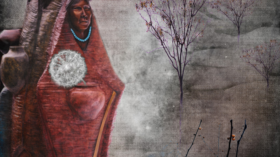 Beaver Creek Indian and Indian Woman