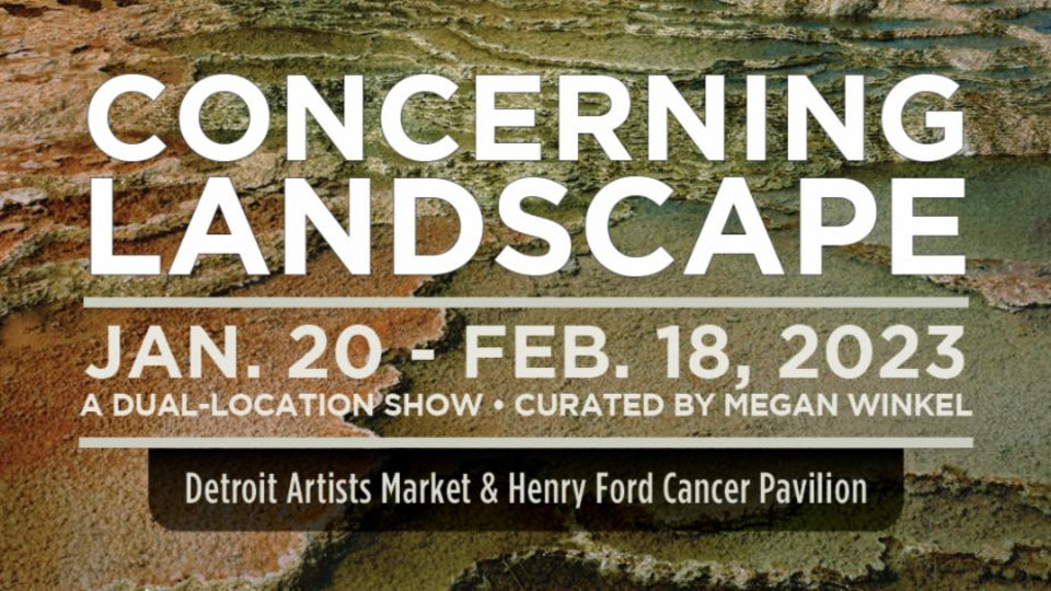 Detroit Artists Market:  Concerning Landscape
