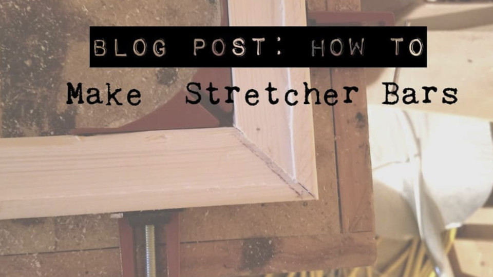 How to Make Your Own Stretcher Bars