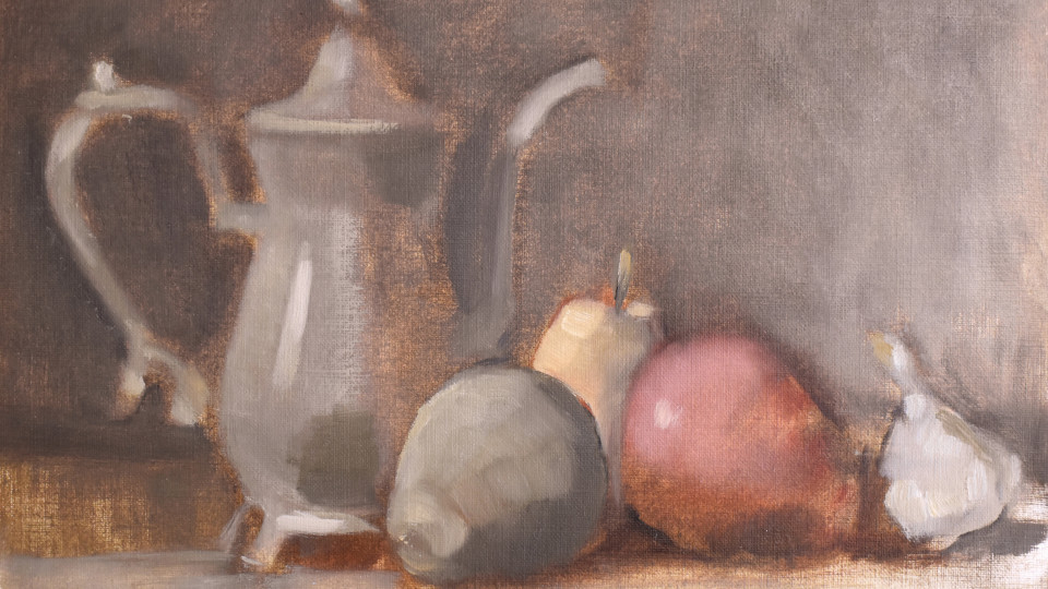 Intro to Oil Painting Still Life Workshop at Catalyst 