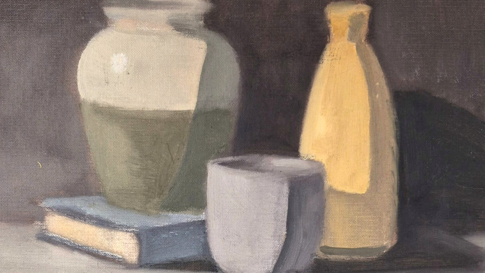 Intro to Oil Painting Beginning Still Life Class, Orange County