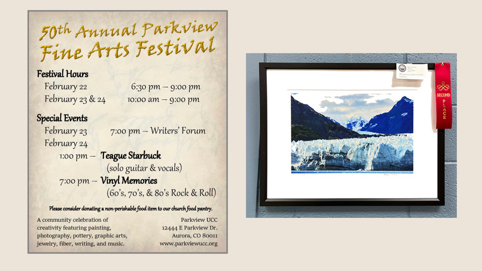 50th Annual Parkview Fine Arts Festival Award