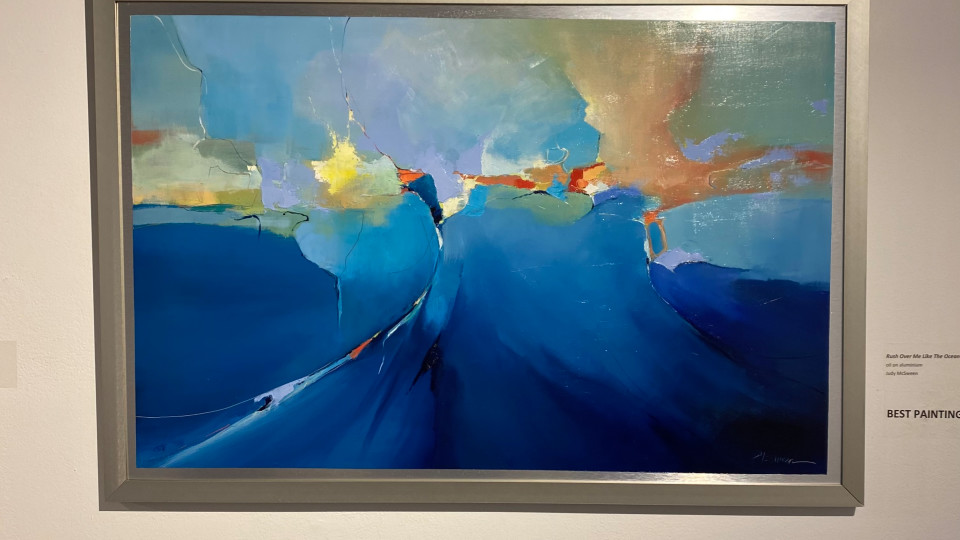 Best Painting Award Piccolo Spoleto Juried Art Exhibition