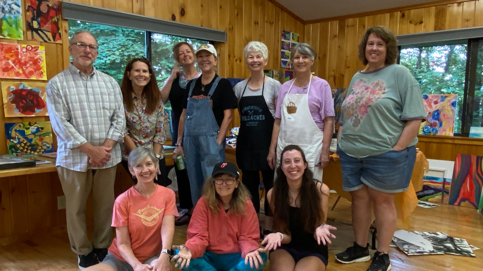 Break Free and Loosen Up Abstract Painting Workshop