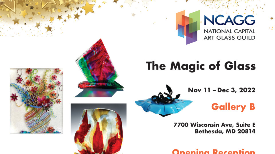 I am thrilled to participate in "The Magic of Glass" at Gallery B. 