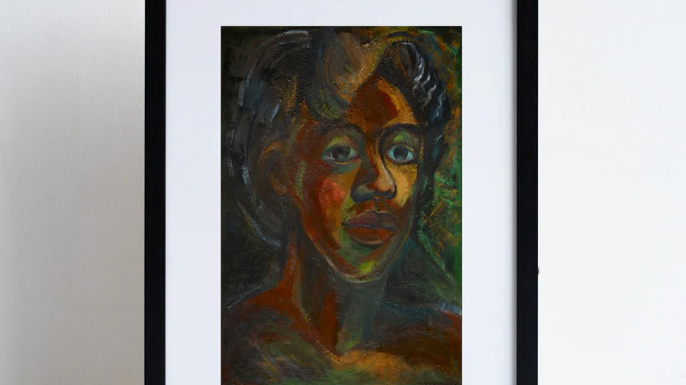 HEAD OF ALTHEA - SYBIL ATTECK PRINT