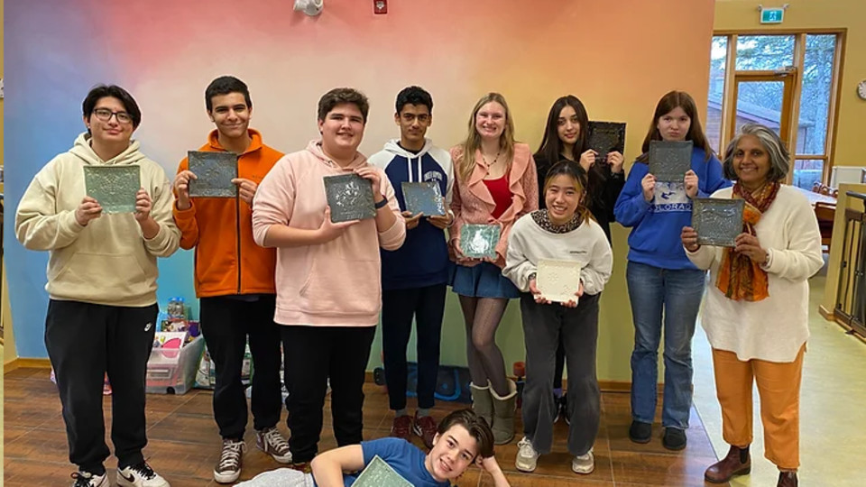 Grade 10 Creates Art at Art Gallery of Burlington