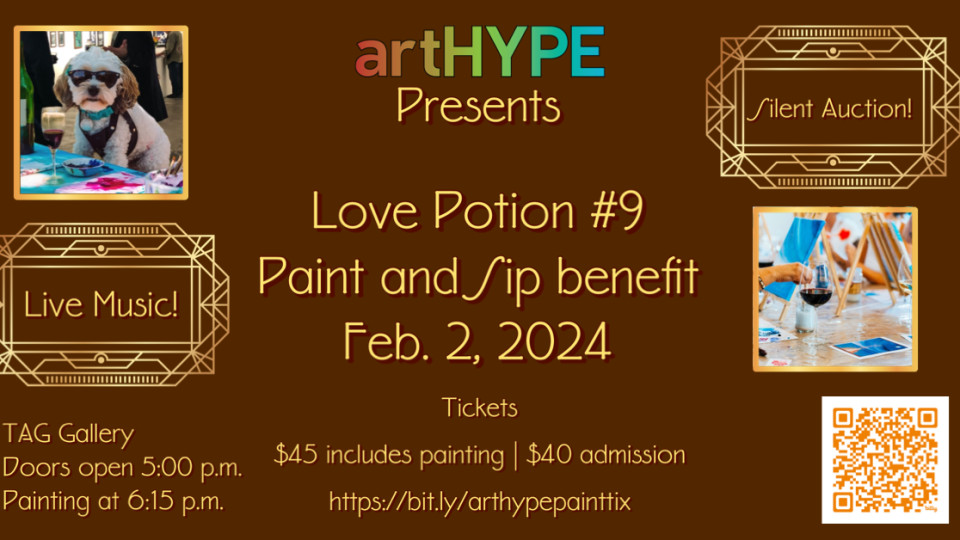artHYPE's first Benefit, Love Potion No. 9 Paint & Sip