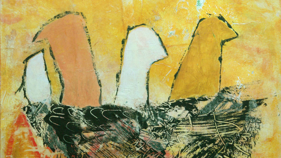 New Video - Using Collage in Acrylic Painting