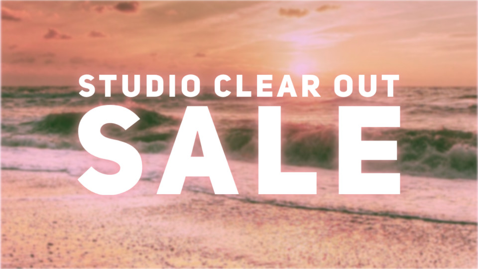 ⚠️ Studio Clear Out Sale ⚠️