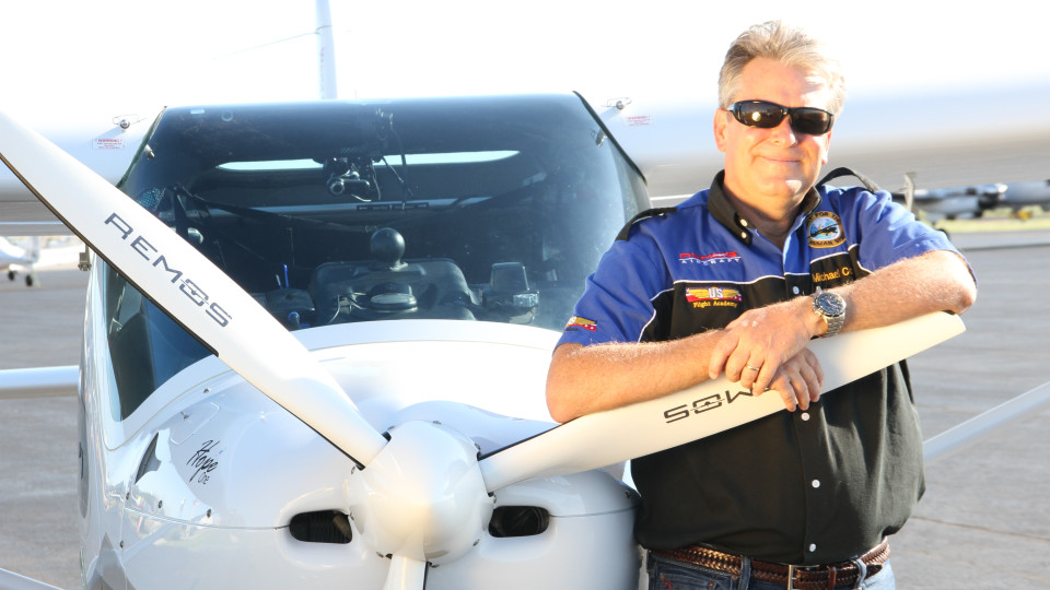 Combs Speaks at Wings Over the Rockies Event