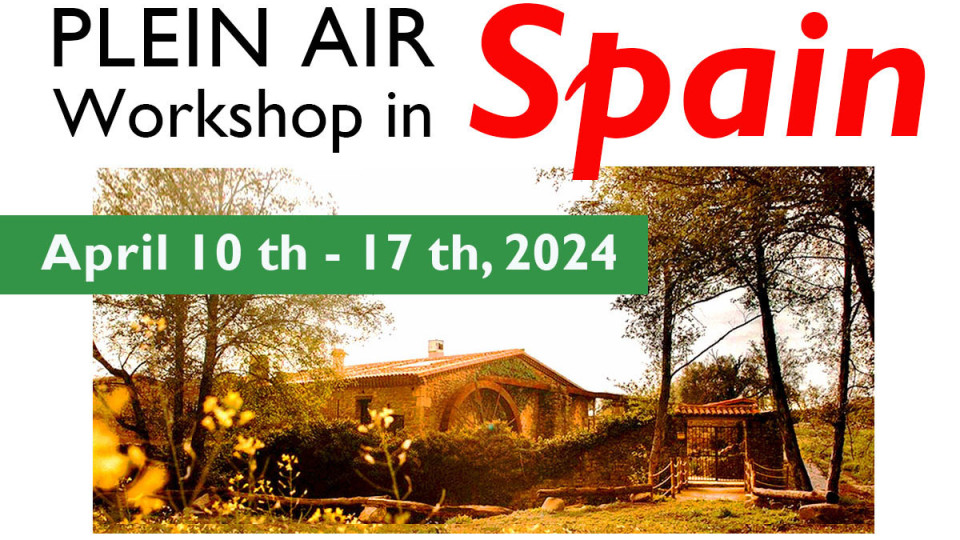 Plein Air Workshop In Spain 