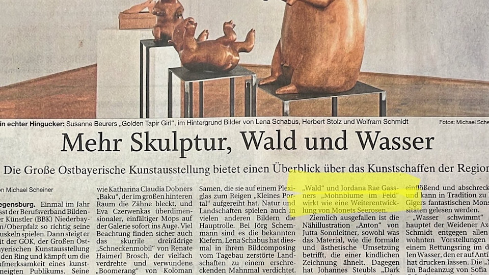 GOK 2024; Große Ostbayerische Kunstausstellung
