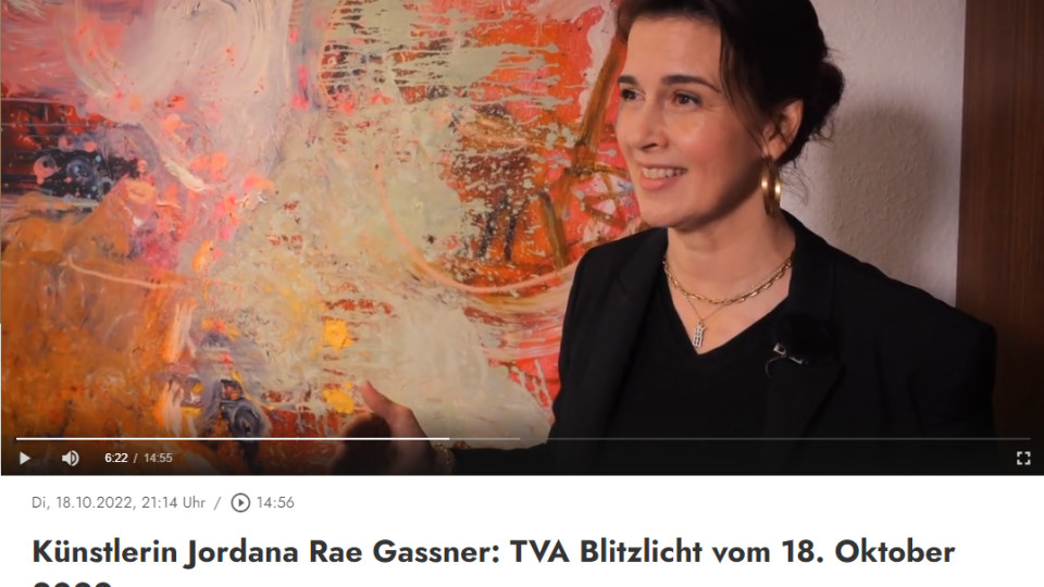 Artist Jordana Rae Gassner: TVA Blitzlicht