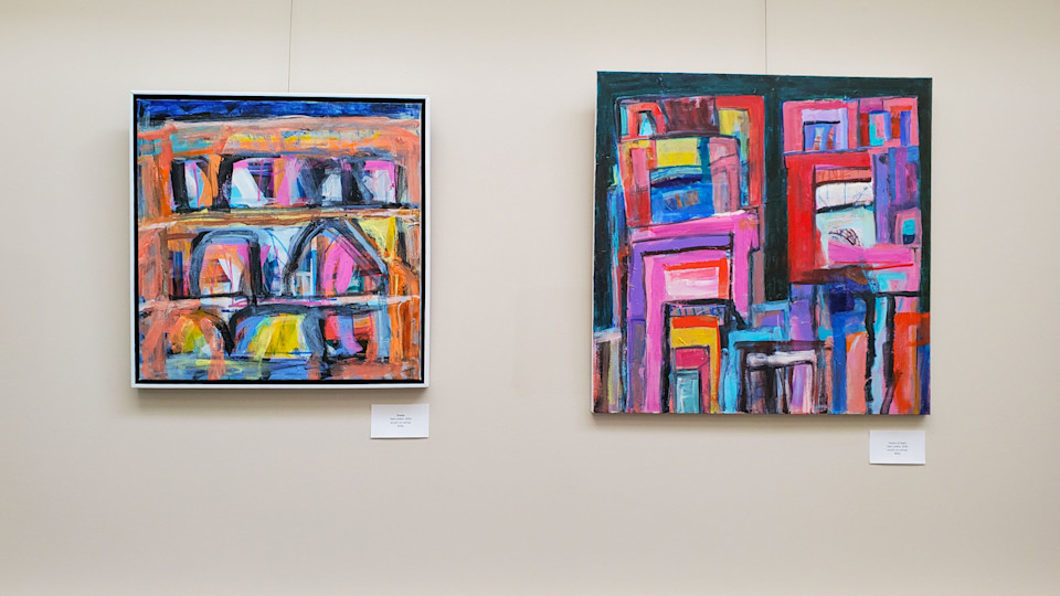 Vistas, Spaces, and Portals: Paintings and Works on Paper - a Solo Exhibition