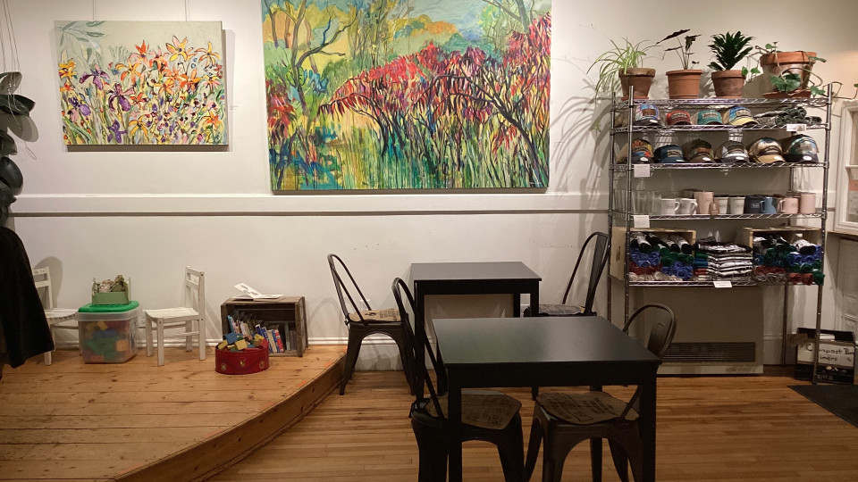 New  Paintings  at Sissiboo Coffee Bar and Gallery in Bear River