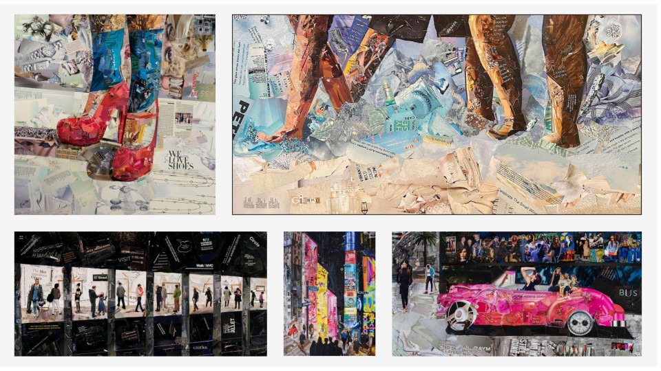 Now in the Artist Directory of Paris Collage Collective