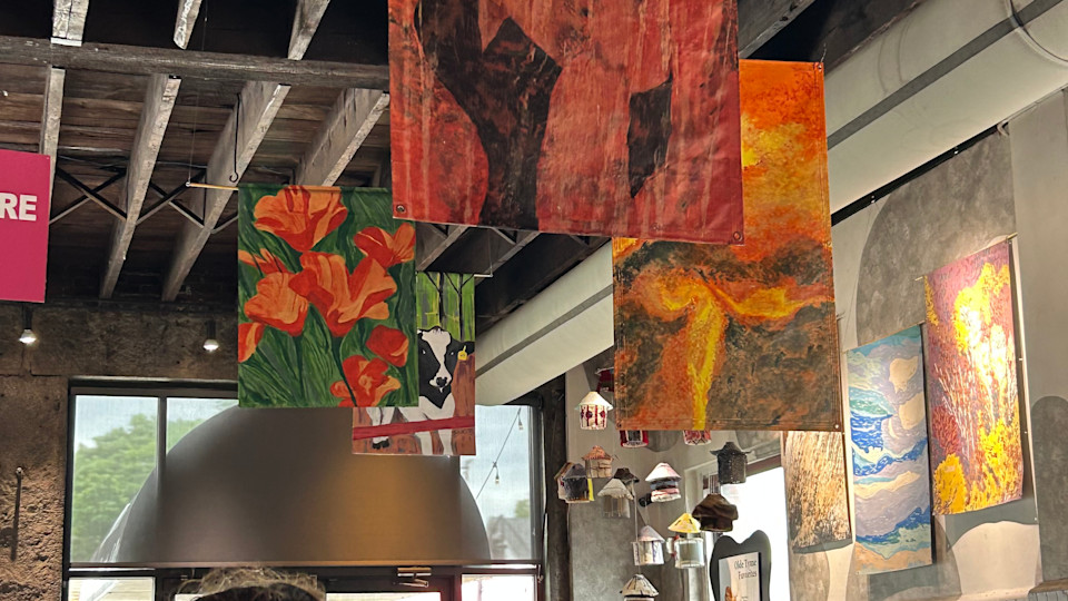 Solo Show at JP Licks, Jamaica Plain, MA