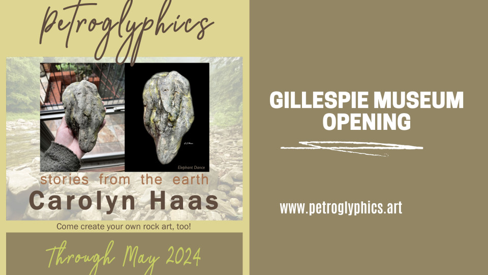 Petroglyphics Opens at Gillespie Museum 