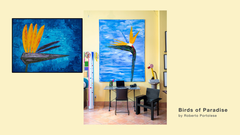 My paintings will be available in limited edition prints by Roberto