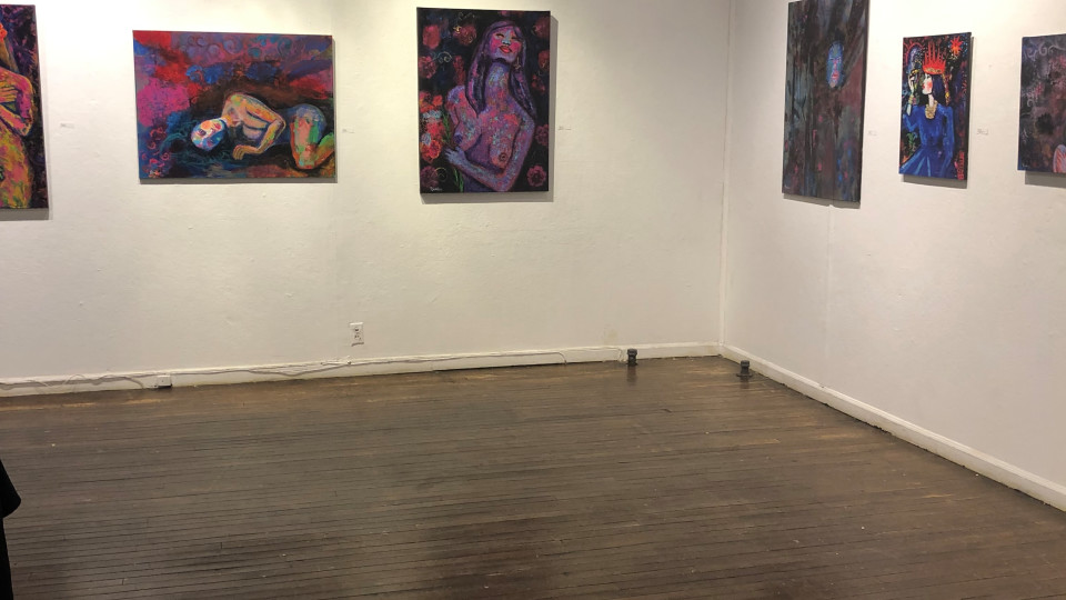 The Finale Art Exhibit for my Artist Residency 