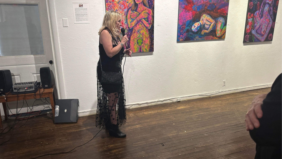 My Artwork Featured at the CHELTENHAM Center for the Arts!