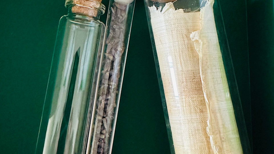 Message in a bottle: New Year Haiku.