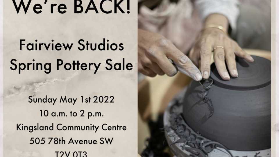 Fairview Studios · Pottery Sale 