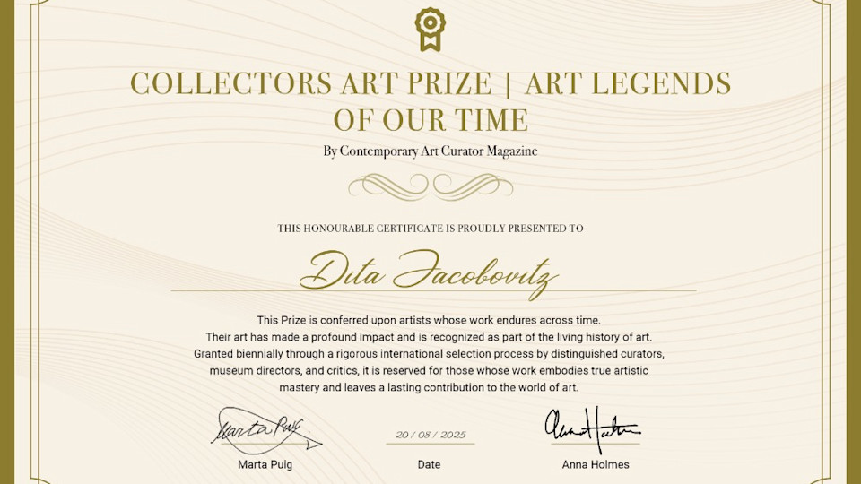 Collectors Art Prize | Art Legends of Our Time