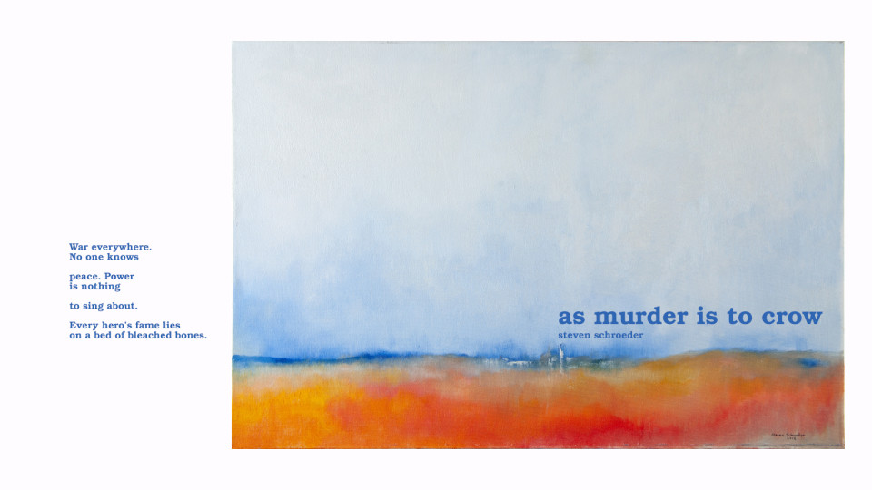 as murder is to crow